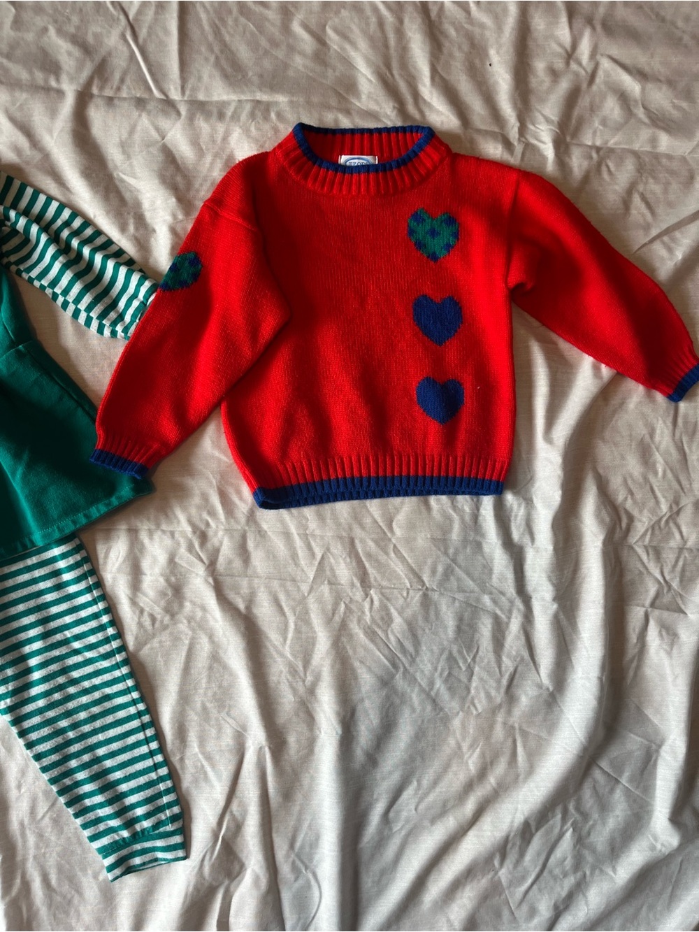 Vintage Christmas and sweater set -4 pieces - Picture 3 of 3